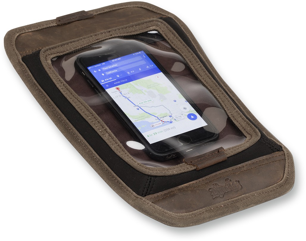 Burly Brand Voyager Tank Pad - Dark Oak - Click Image to Close