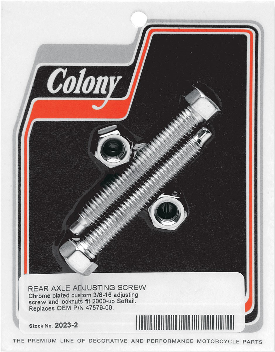 Axle Adjusters - Rear Axle Adjuster & Nuts - Click Image to Close