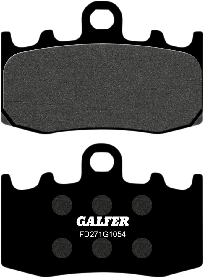 Semi-Metallic Compound Brake Pads - Front Pads - Click Image to Close