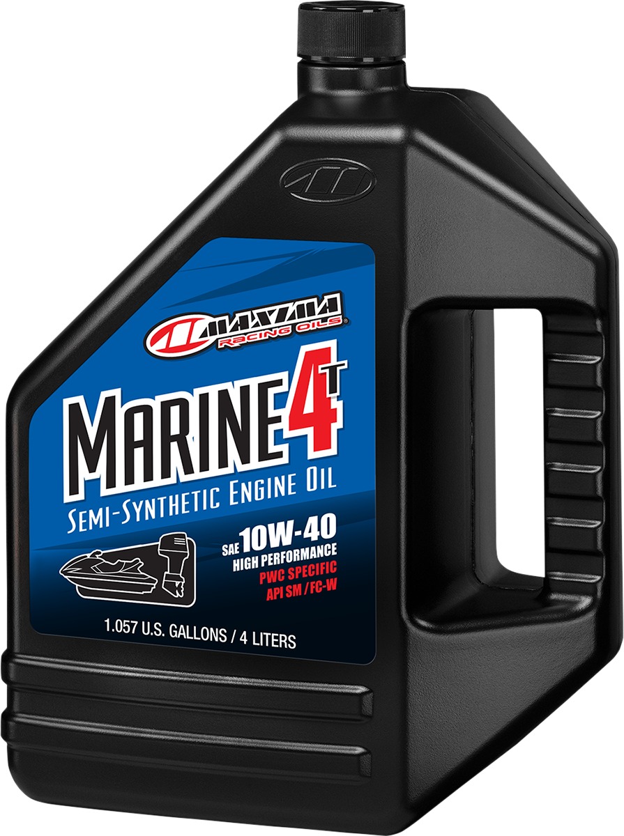 PWC Marine 4T Mineral Oil - Marine 4T Syn Blend 1G - Click Image to Close
