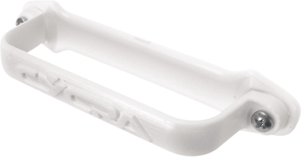 Works Brake Line Guide - White - Click Image to Close