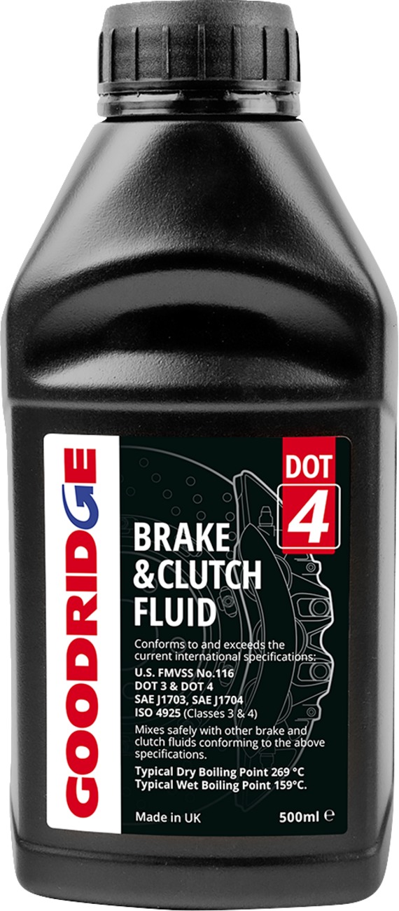 500ML Performance Dot 4 Brake Fluid - Single - Click Image to Close