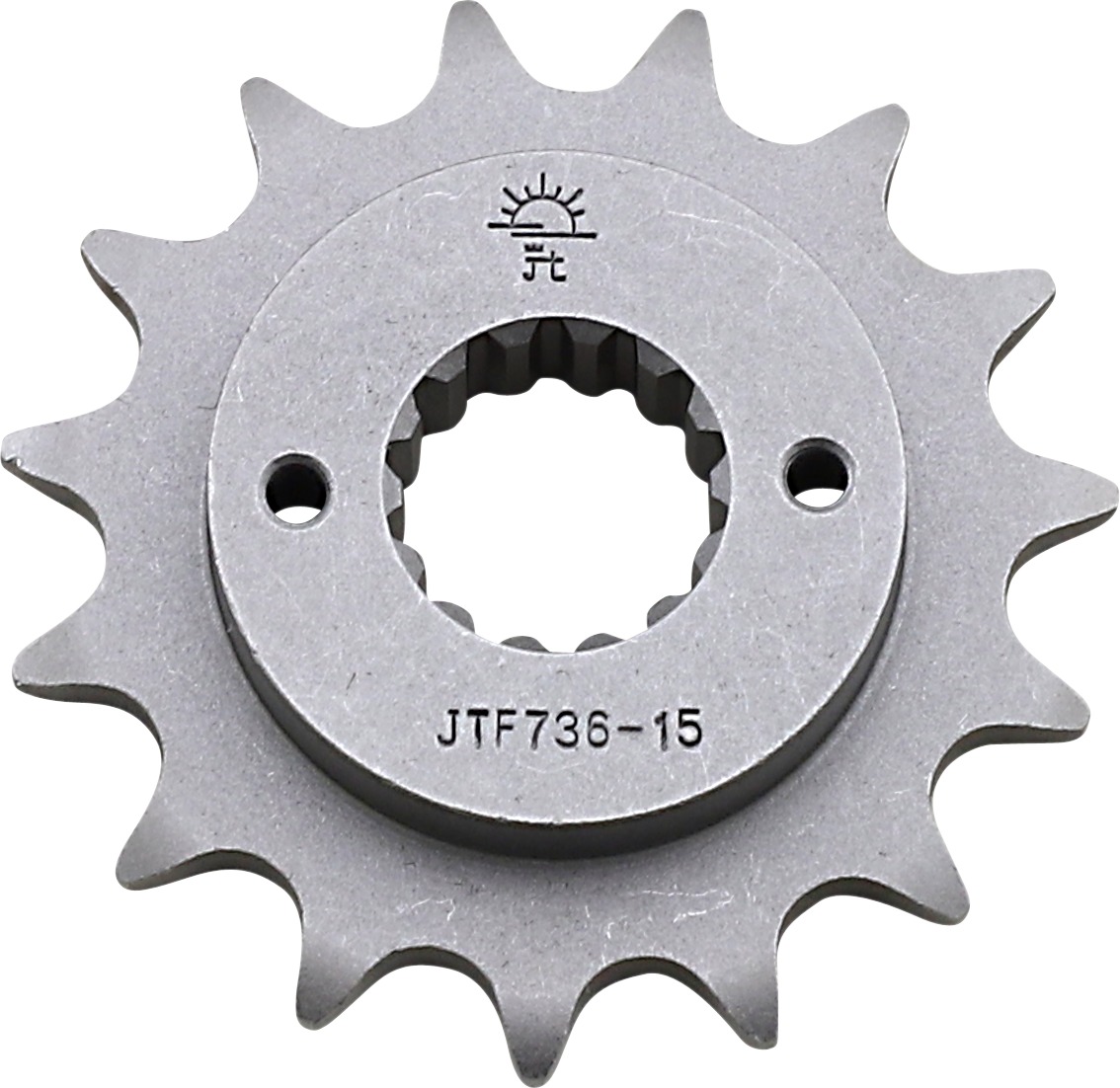 Front Steel Countershaft Sprocket - 15 Tooth 520 - Click Image to Close