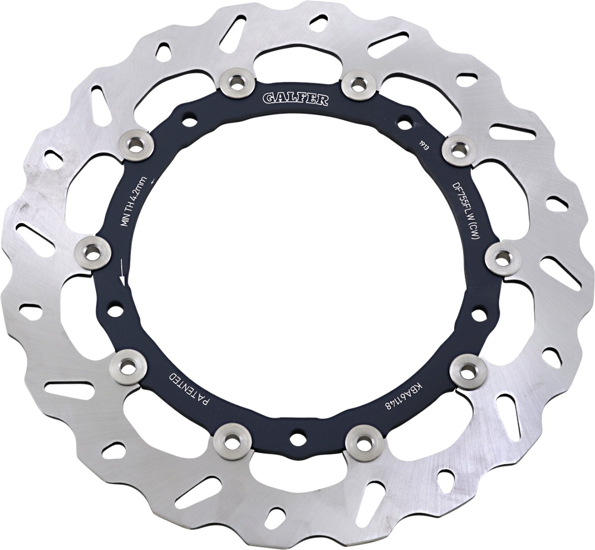 Floating Wave Brake Rotor - Left Directional - Front Disc - Click Image to Close