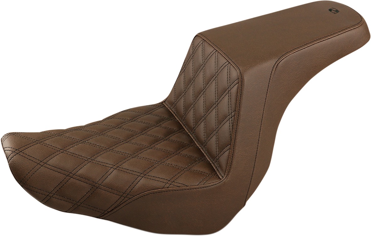 Step-Up Front Lattice Stitch 2-Up Seat Brown - For 18-20 FLSB FXLR - Click Image to Close