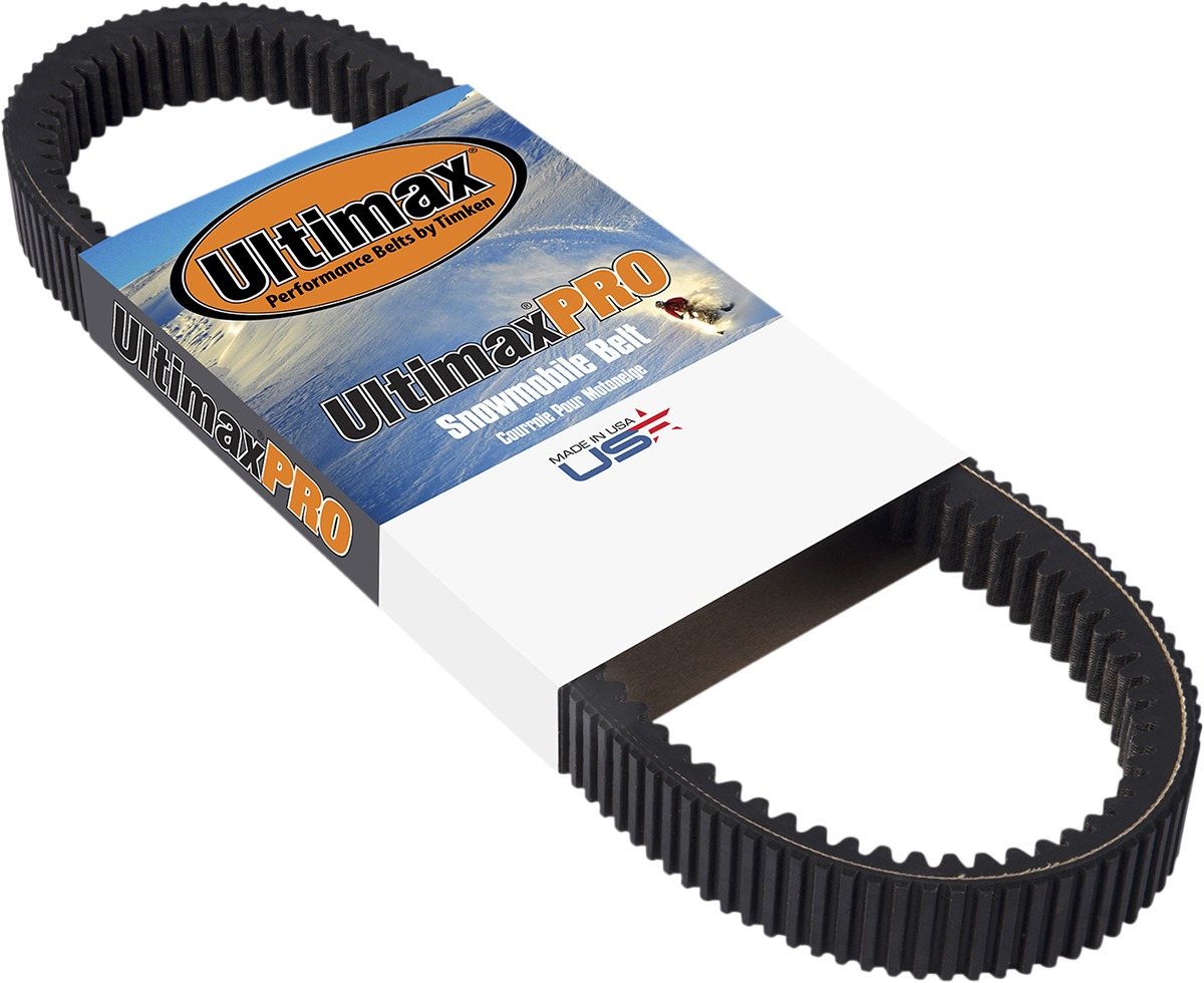 PRO Drive Belts for Snowmobile - Ultimax Pro Snow Belt Polaris - Click Image to Close