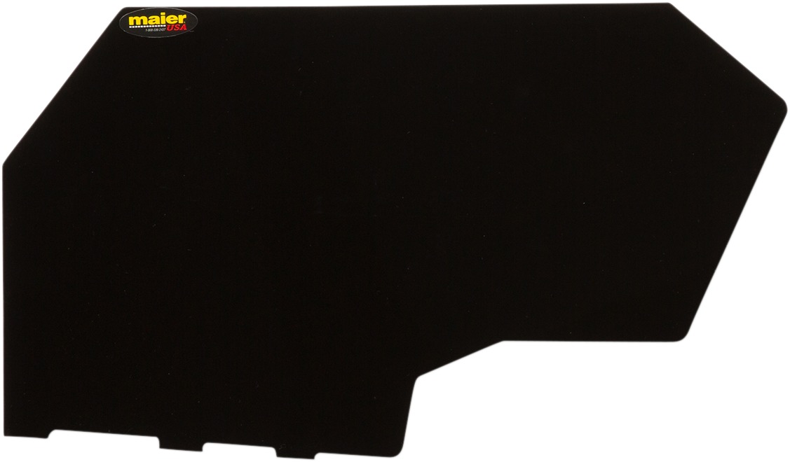 Number Plates - Rzr Xp 1K/Turbo Number Plt Blk - Click Image to Close