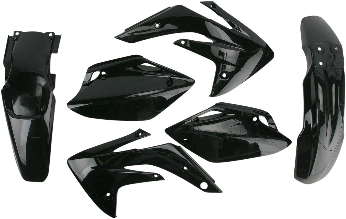 Black Plastic Kit - For 07-22 Honda CRF150R /Expert - Click Image to Close