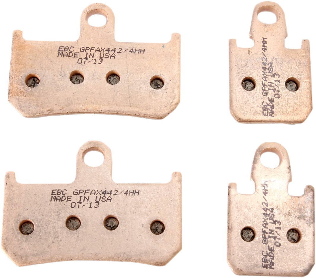 Race Use Only Sintered Brake Pads - For 07-14 Yamaha R1 - Click Image to Close