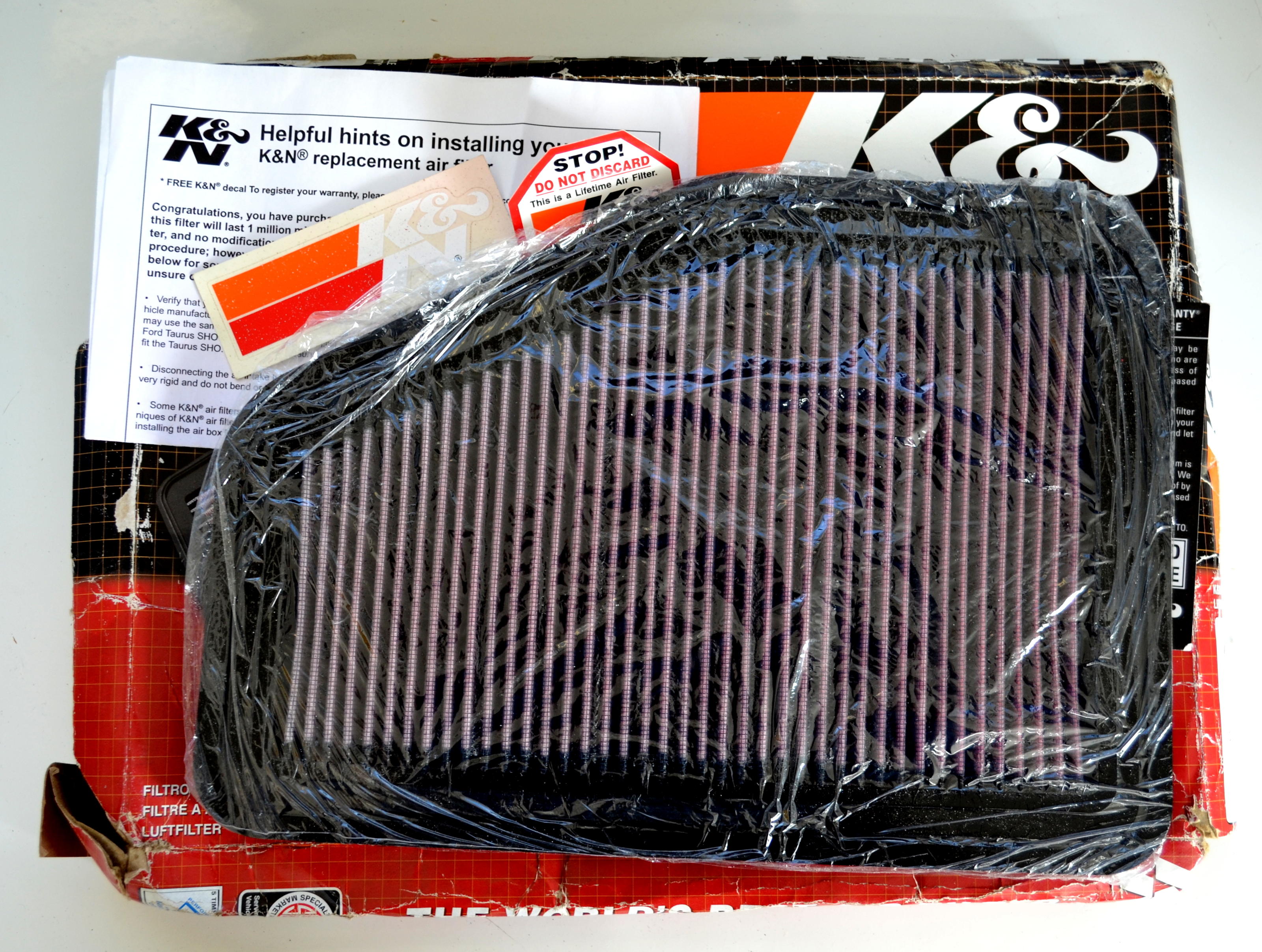 High Flow Air Filter 33-2919 - For 06 Holden Commodore VE - Click Image to Close