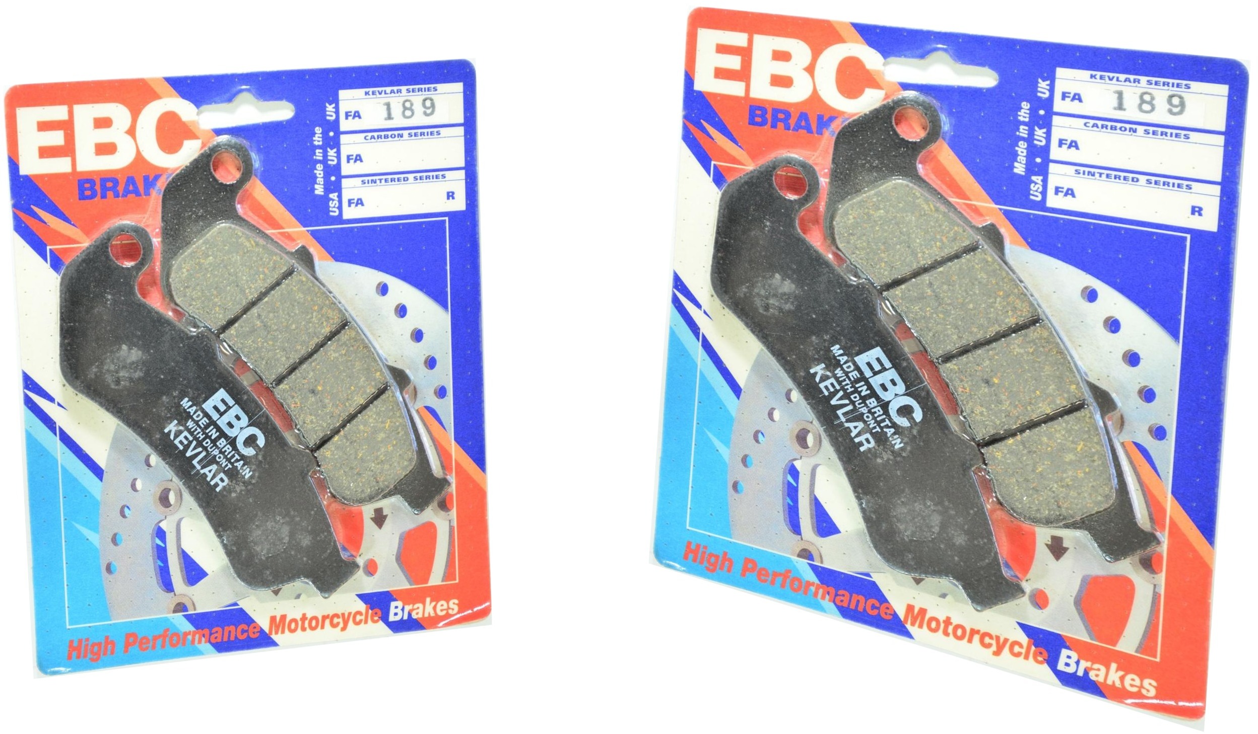 Standard Organic Brake Pads Front Set - Click Image to Close