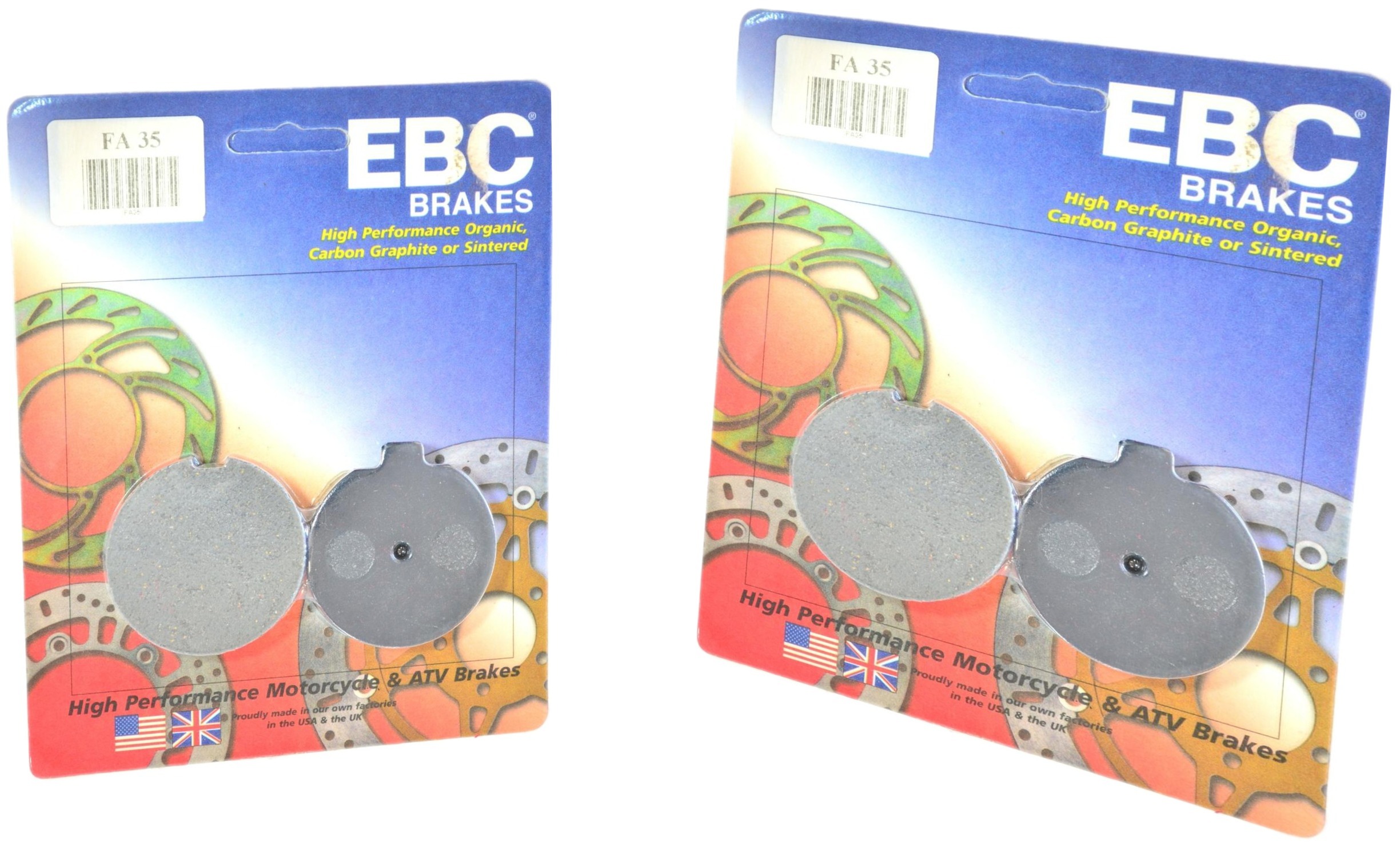 Standard Organic Brake Pads Front Set - Click Image to Close