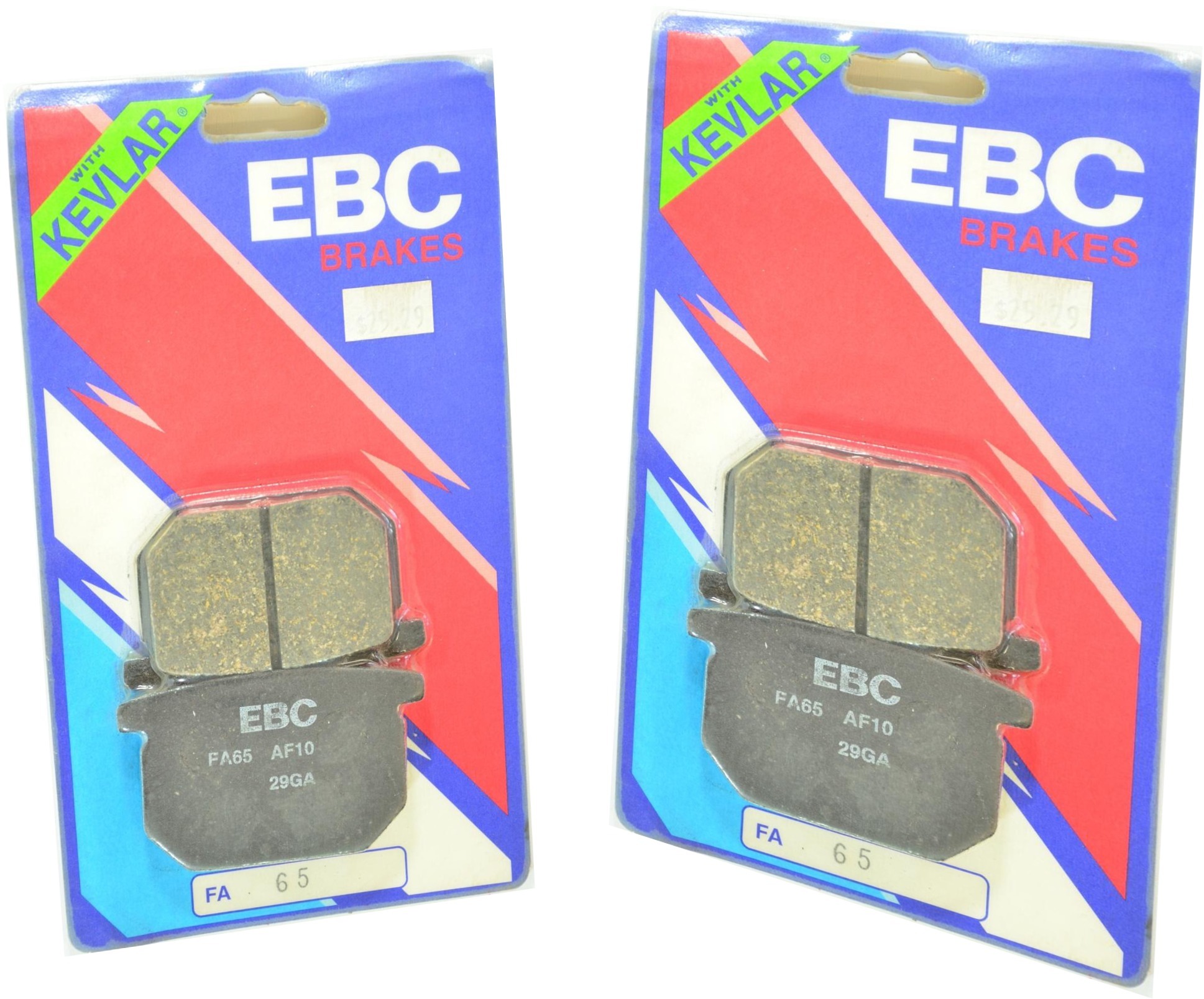 Standard Organic Brake Pads Front Set - Click Image to Close