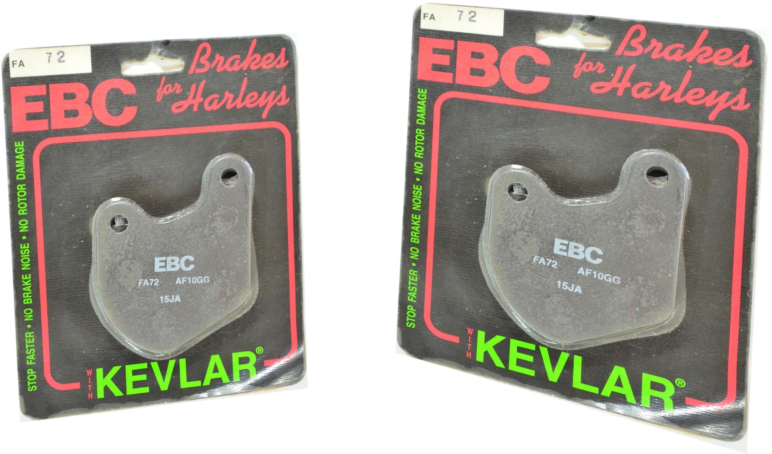 Standard Organic Brake Pads Front Set - Click Image to Close