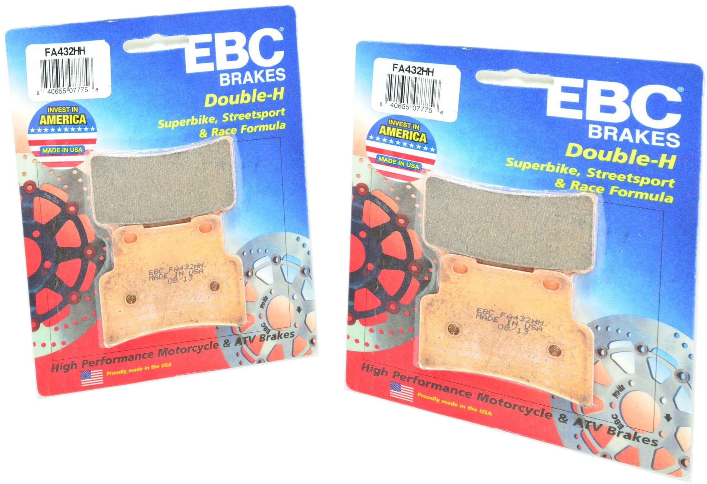 Sintered Double-H Brake Pads Front Set - Click Image to Close