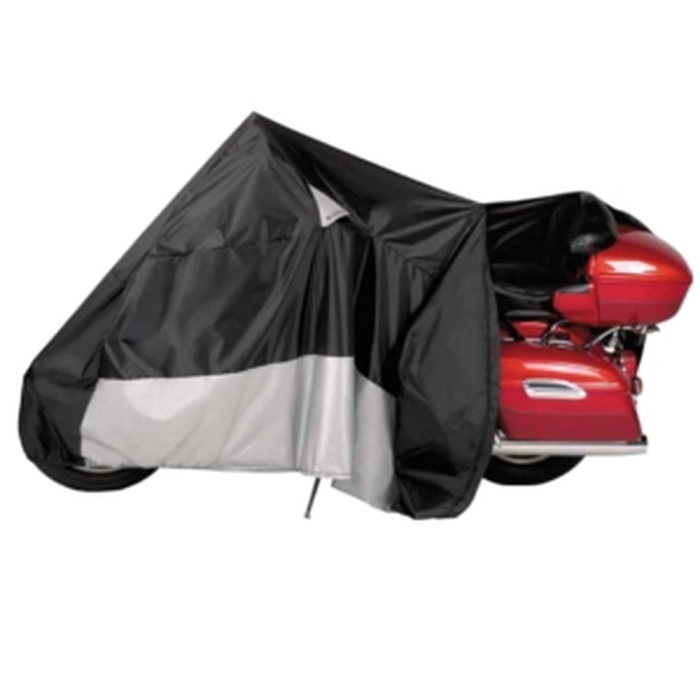 Dowco Guardian Weatherall Plus - EZ Zip Black Heavy Duty Motorcycle Cover - XXXL - Click Image to Close