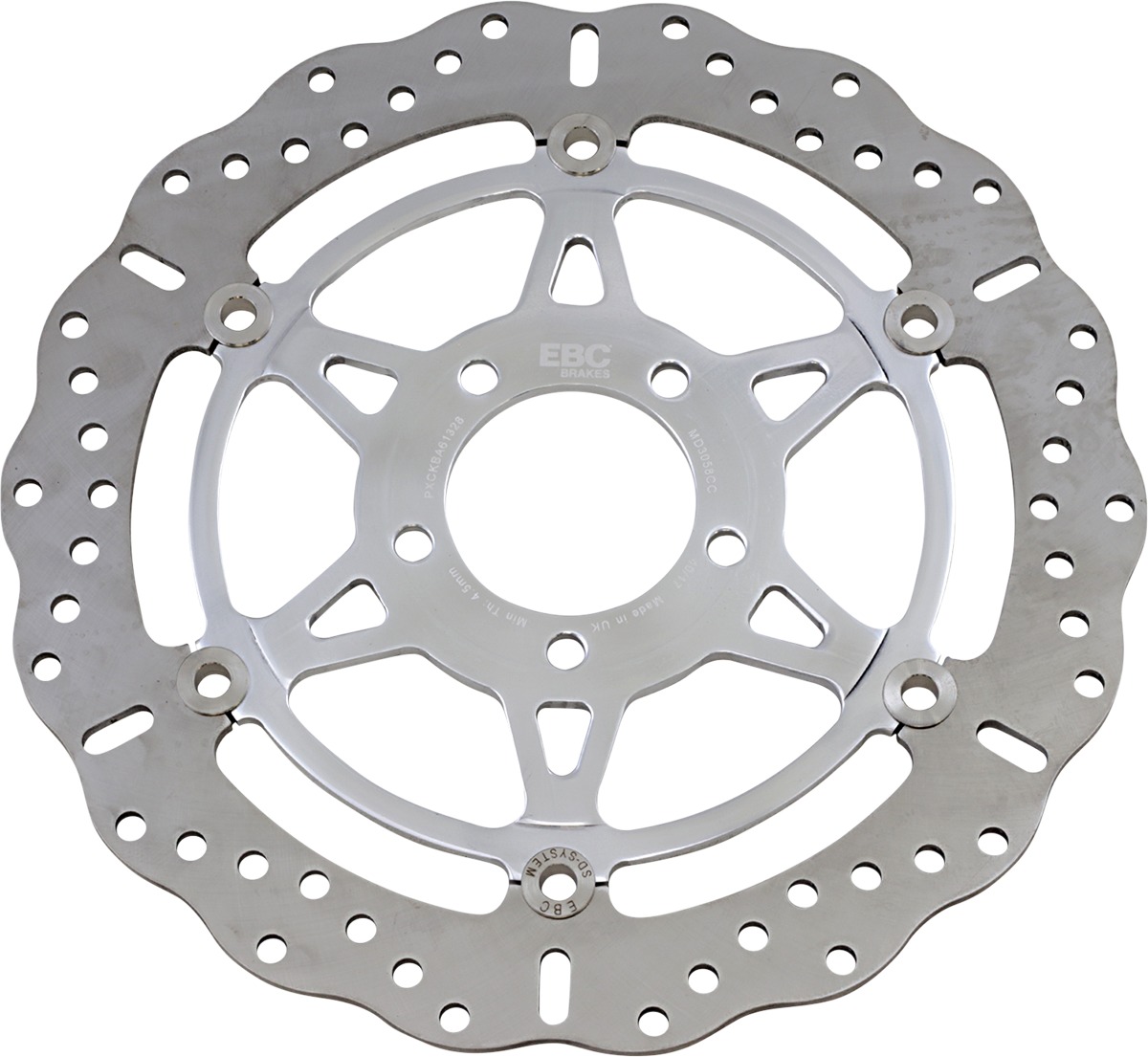 Polished Brake Rotor - Click Image to Close