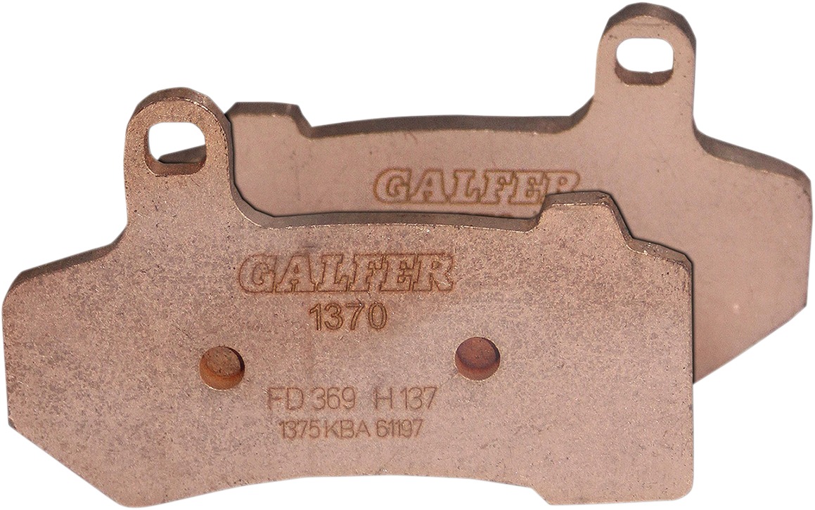 HH Sintered Compound Brake Pads - Replaces H-D # 41854-08, 42897-08, 42897-06 & 42850-06 - Click Image to Close