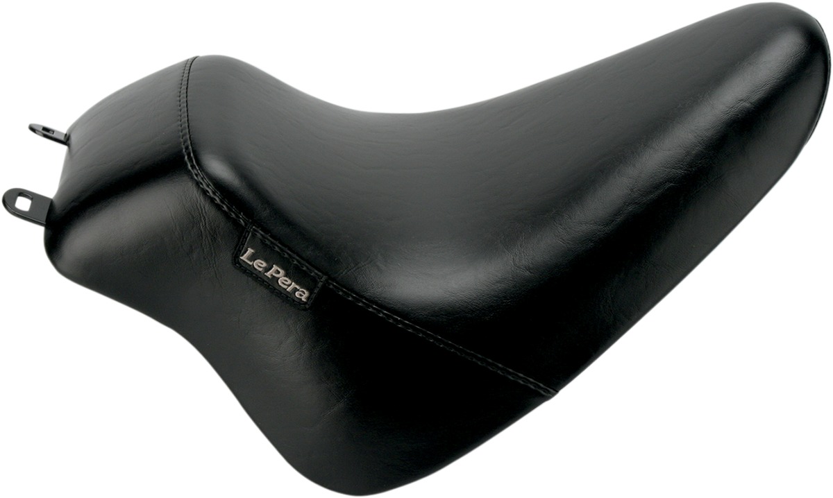 Bare Bones Smooth Vinyl Solo Seat Black Upfront - For 08-17 FLSTN FLSTC - Click Image to Close