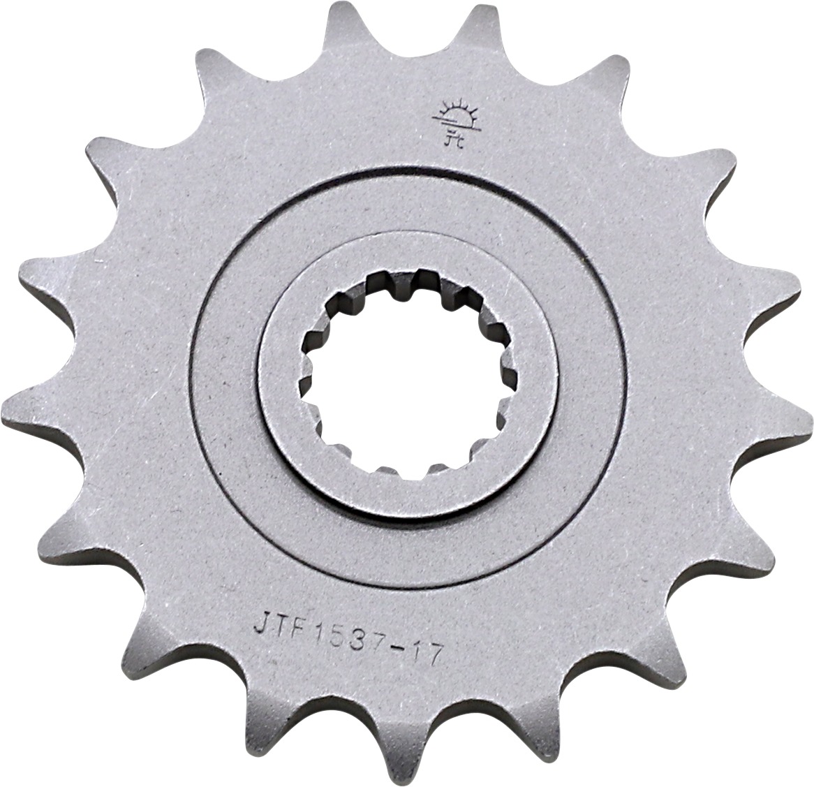 Front Steel Countershaft Sprocket - 17 Tooth 525 - Click Image to Close