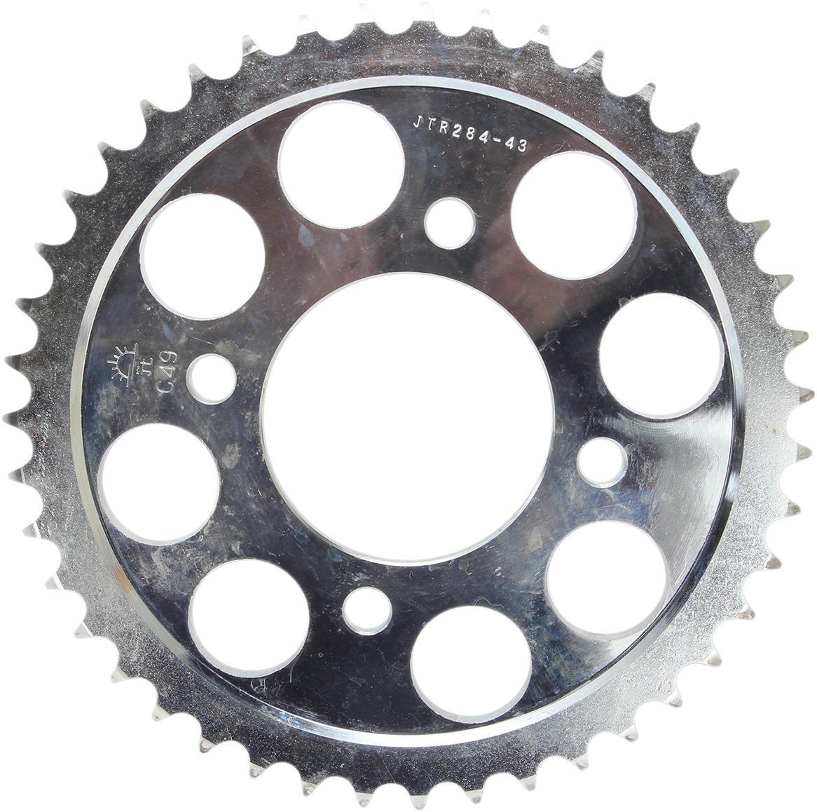 Steel Rear Sprocket - 43 Teeth 530 - Click Image to Close