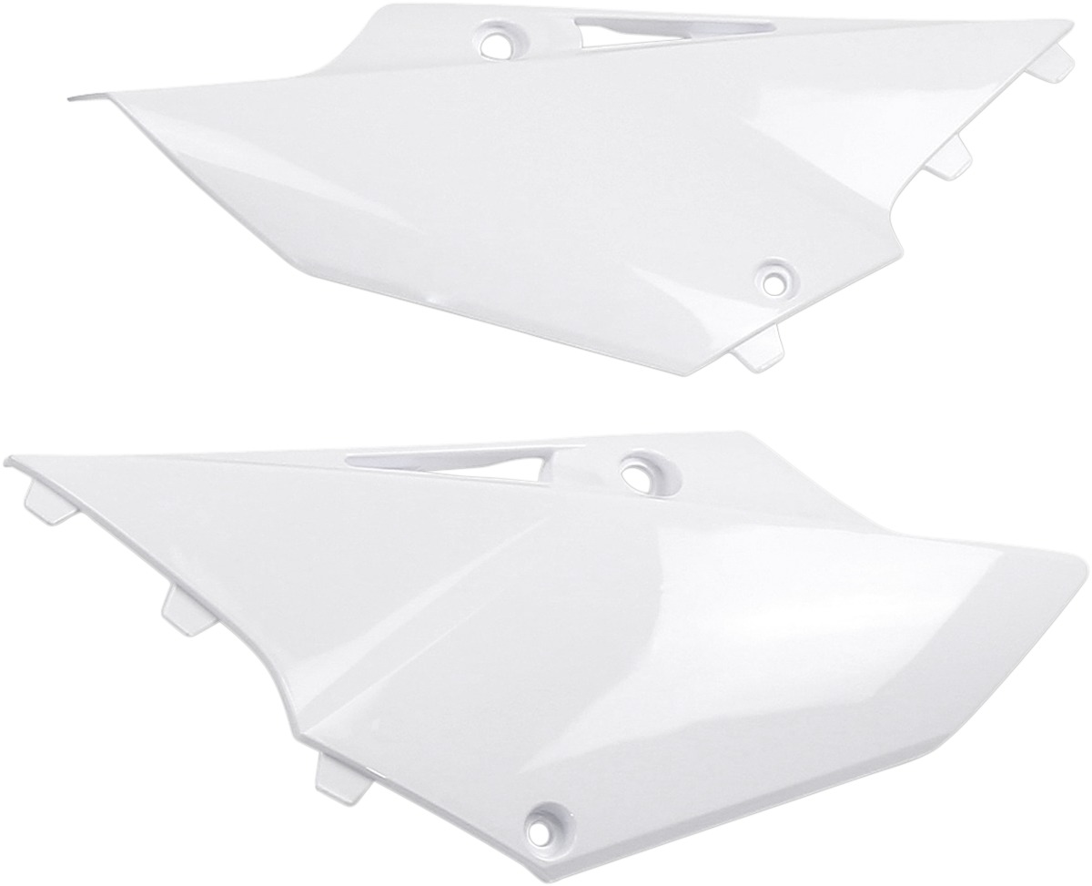 Side Number Plates for Yamaha - Sd Pnl Wht Yz125-250 2015 - Click Image to Close