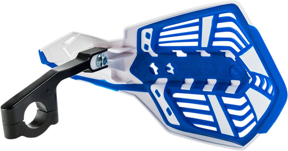 X-Future Hguards Wht/Blu - Click Image to Close