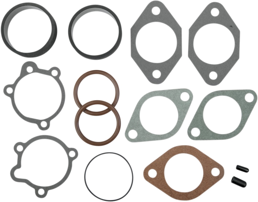 Fuel and Air Gaskets/Seals - Gasket Kit Intake To Carb - Click Image to Close