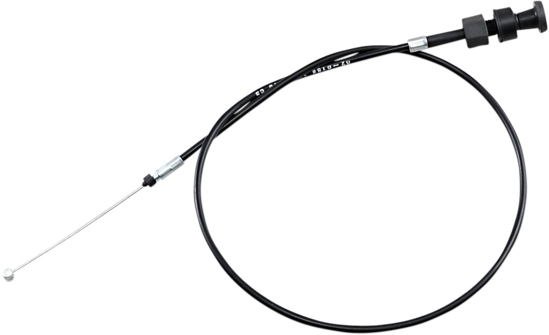 Front Brake Choke Cables - Choke Cable Hon Bk Vinyl - Click Image to Close