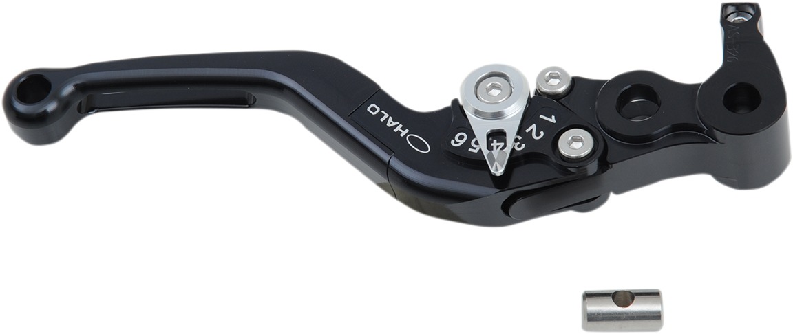 Halo Adjustable Mechanical Folding Brake Lever - Black - For 15-22 R1 & 17-21 R6 - Click Image to Close