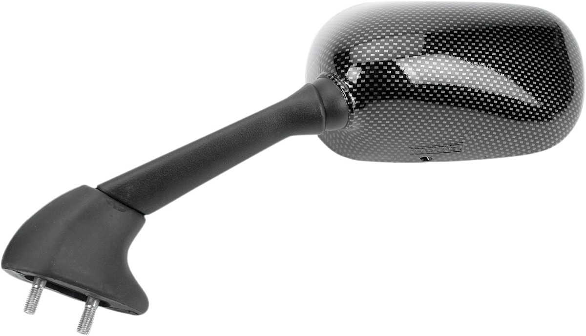 Left Mirror Replacement - Carbon Fiber Look - For 07-08 YAM R6S - Click Image to Close