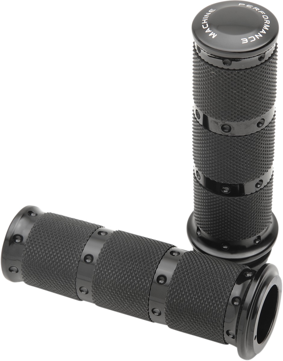 Handle Grip Set XLS - Black Ano - Click Image to Close