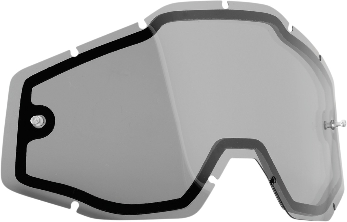 FMF PowerBomb/PowerCore Dual Pane Smoke Lens - Replacement lens for FMF PowerCore/Bomb goggles - Click Image to Close