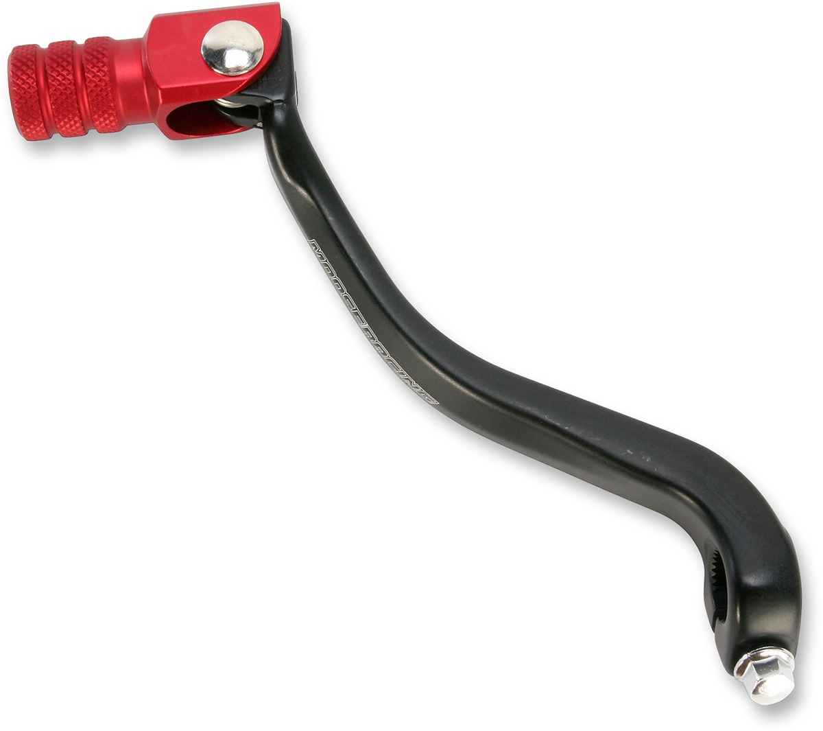 Anodized Forged Folding Shift Lever Black/Red - For 10-17 Honda CRF250R - Click Image to Close