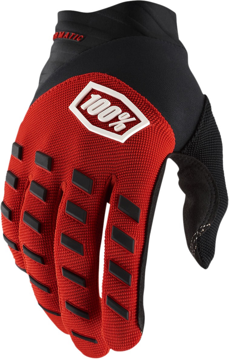 Youth Airmatic Gloves - Airmatic Glv Redblk Ysm - Click Image to Close