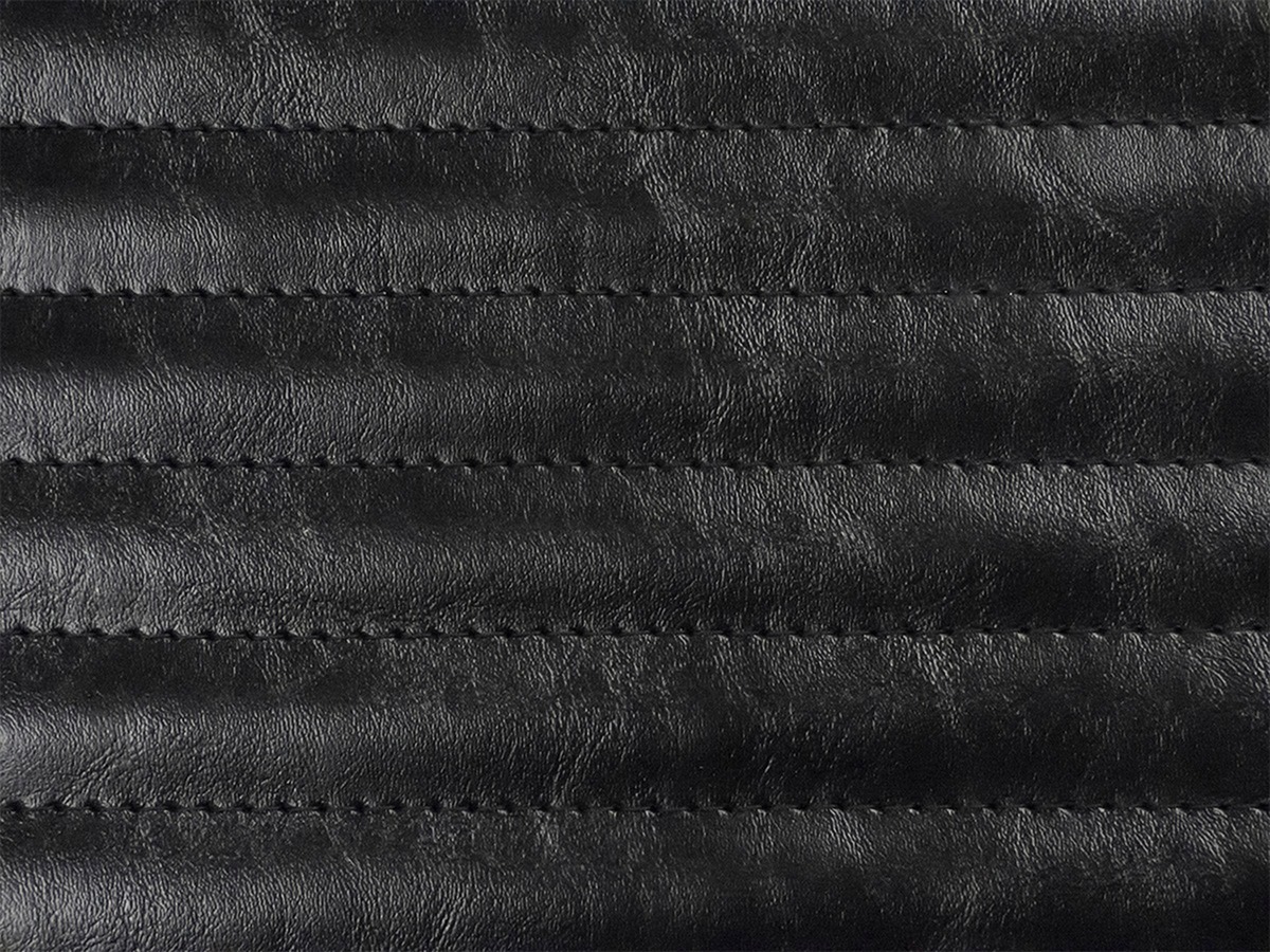 Pleated Cherokee Seat - Cherokee Single Black Pleats - Click Image to Close