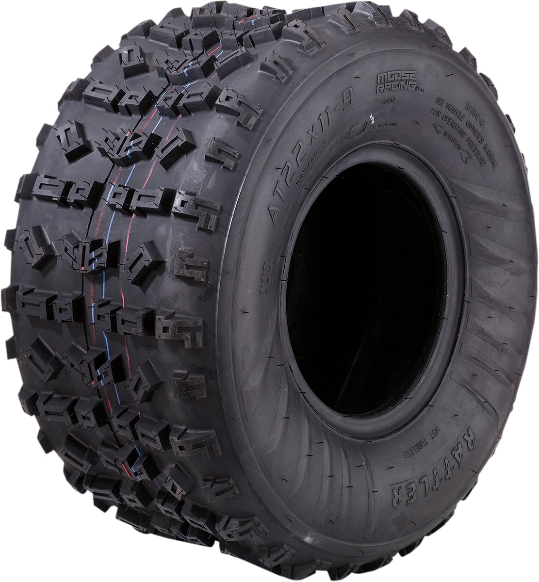 20x11-9 Moose Rattler Rear ATV Tire - Click Image to Close