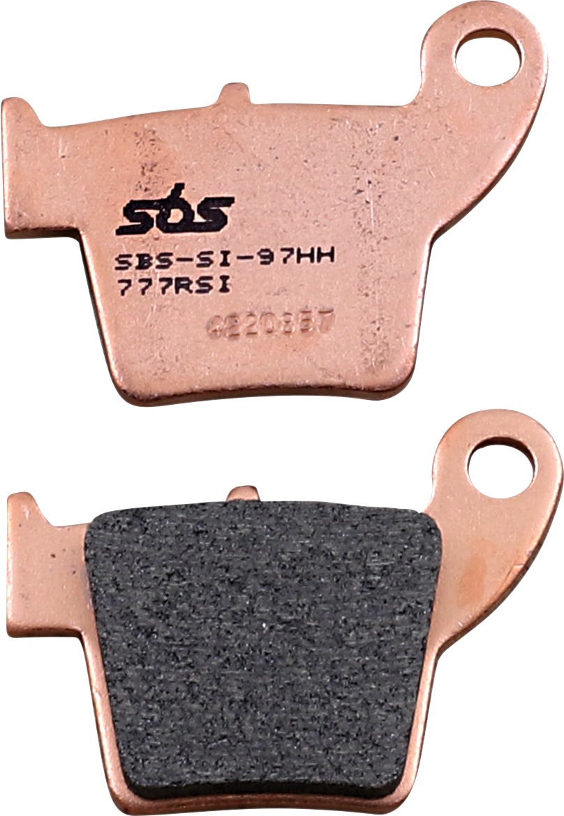 Sintered Brake Pads - 777Rsi Race Brake Pads Sbs - Click Image to Close