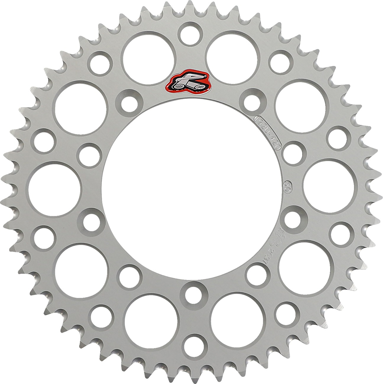 03-10 KTM 65 SX Rear Sprocket Grooved- Silver 420-50 Teeth - Click Image to Close