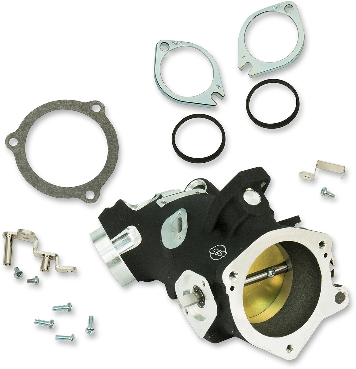 Throttle Hog Cable Operated Throttle Bodies - Throttle Body Kit 58mm 410 - Click Image to Close