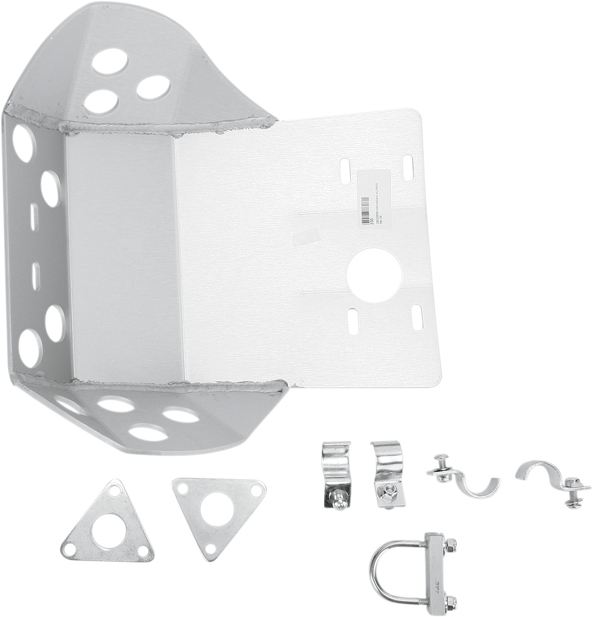 Aluminum Skid Plate - For 08-18 Kawasaki KLR650 - Click Image to Close