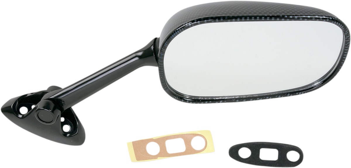 Right Mirror Replacement - Carbon Fiber Look - For 04-05 Suzuki GSXR750 - Click Image to Close