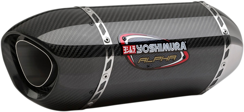 Signature Alpha Carbon Fiber Slip On Exhaust - For Yamaha R1 - Click Image to Close