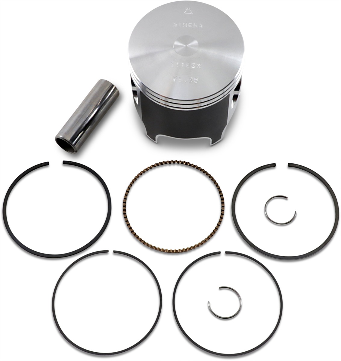 Piston Kit 71.95mm - For 03-19 Yamaha YZ250 - Click Image to Close