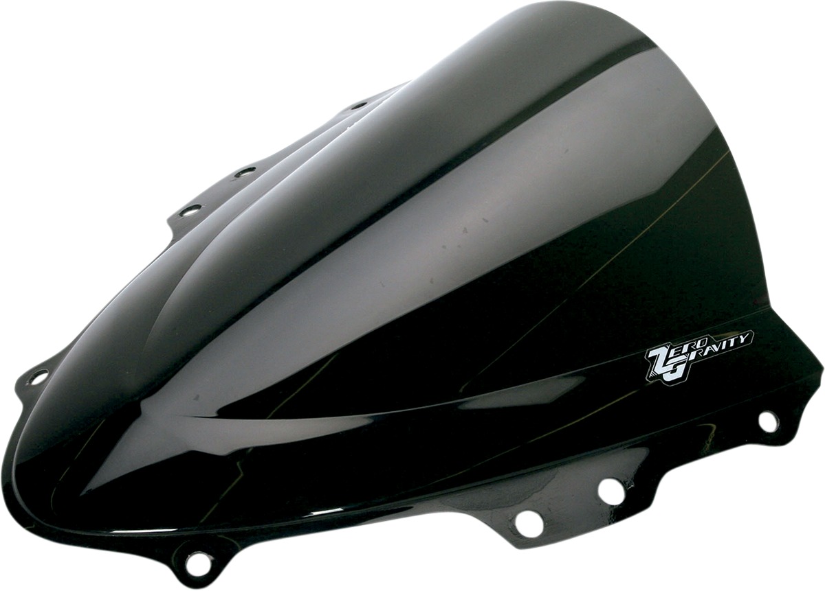 Dark Smoke Double Bubble Windscreen - For 04-05 Suzuki GSXR600/750 - Click Image to Close