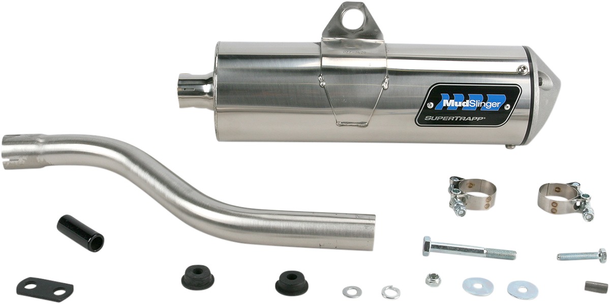 Mudslinger Slip On Exhaust Muffler - For 07-11 Honda 420 Rancher - Click Image to Close