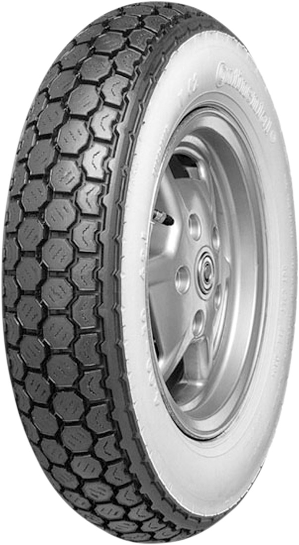 K62 Bias Front or Rear Tire 3.50-10 Whitewall - Click Image to Close