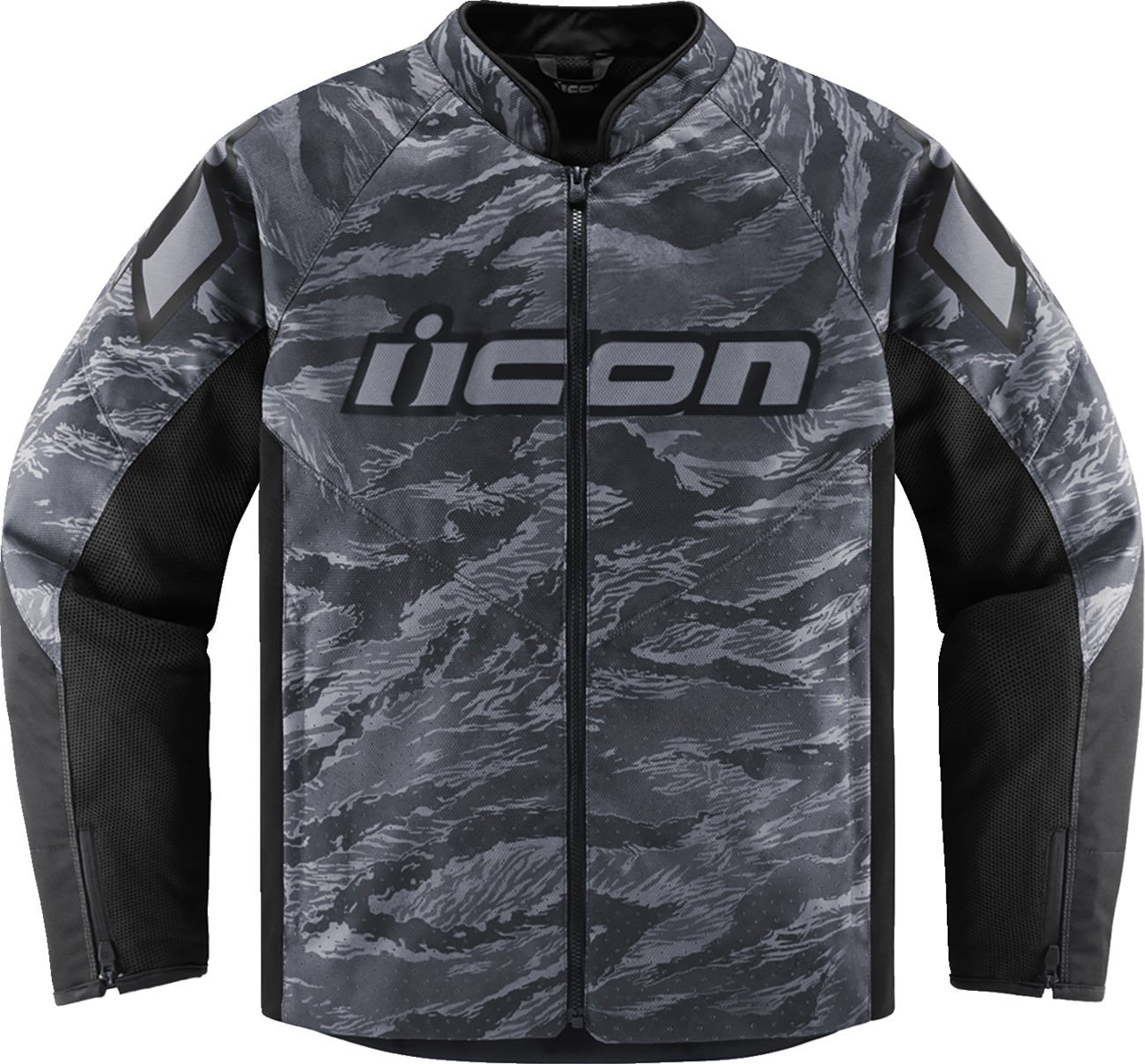 ICON Hooligan CE Tigersblood Jacket Men's S Gray/Black - Sport riding jacket with CE protection - Click Image to Close