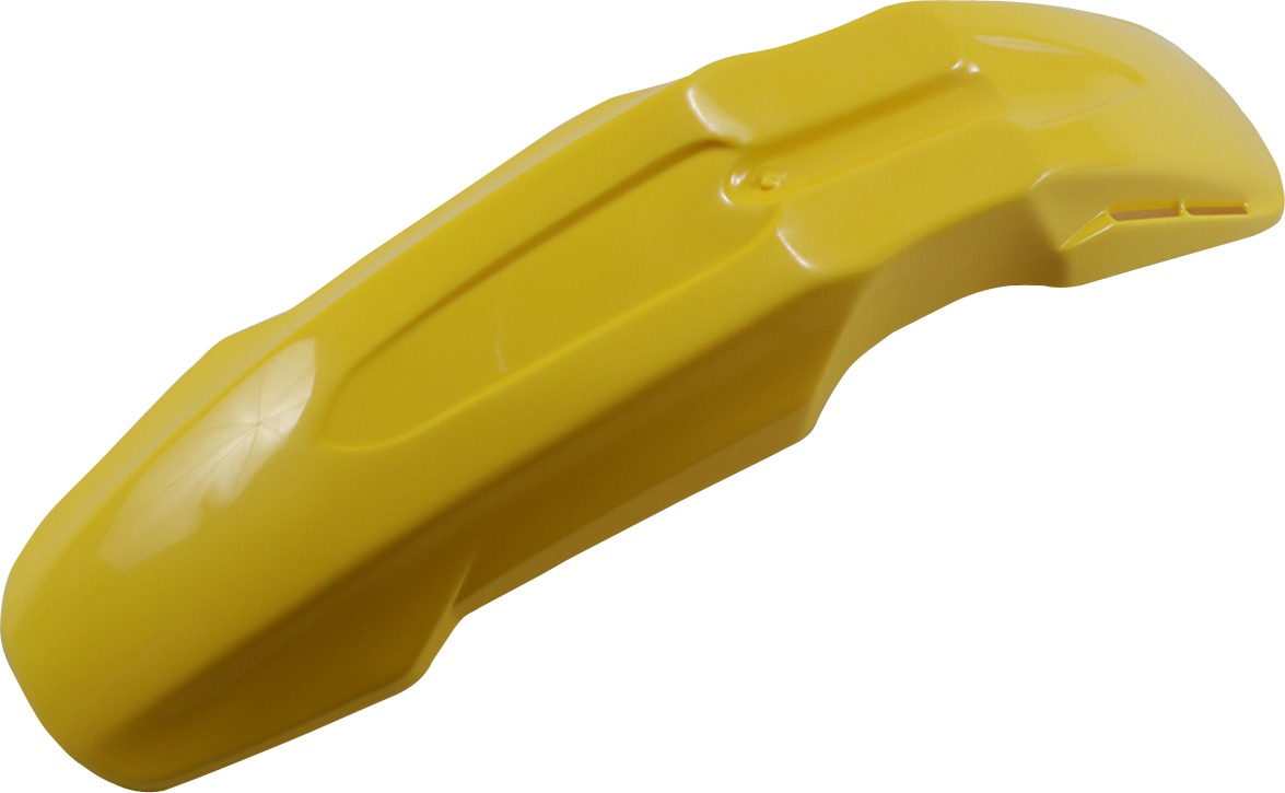 Universal Supermoto Front Fender Type 2 Dark Yellow - Click Image to Close