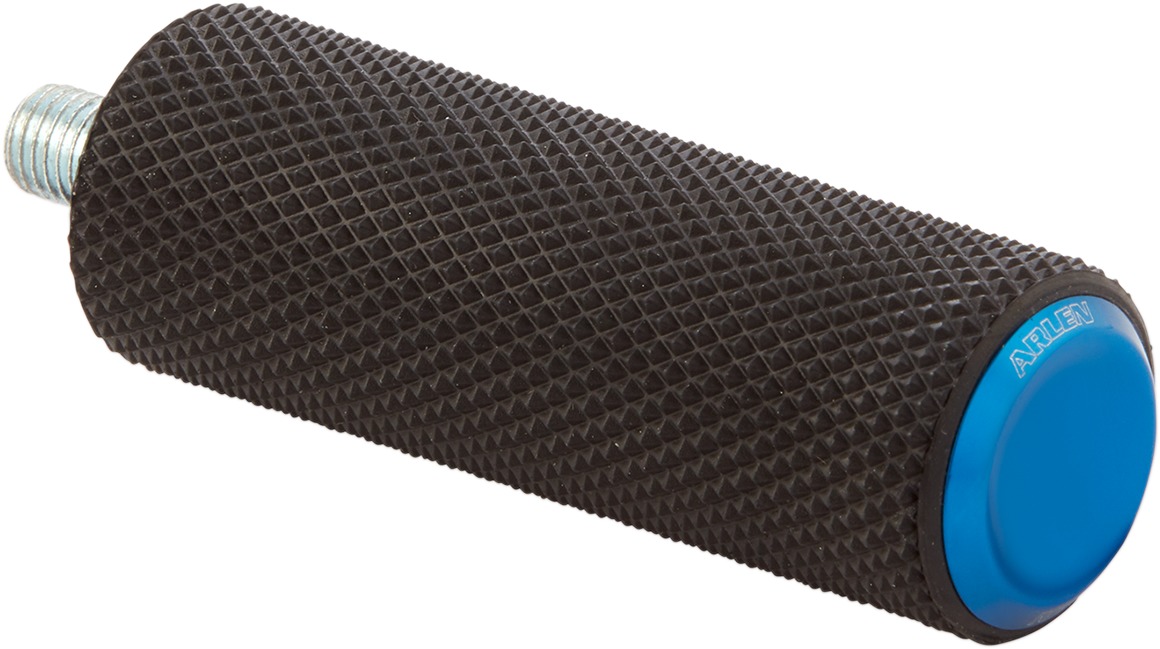 Knurled Shift Pegs - Knurled Rubber Brk/Shft Peg Bl - Click Image to Close